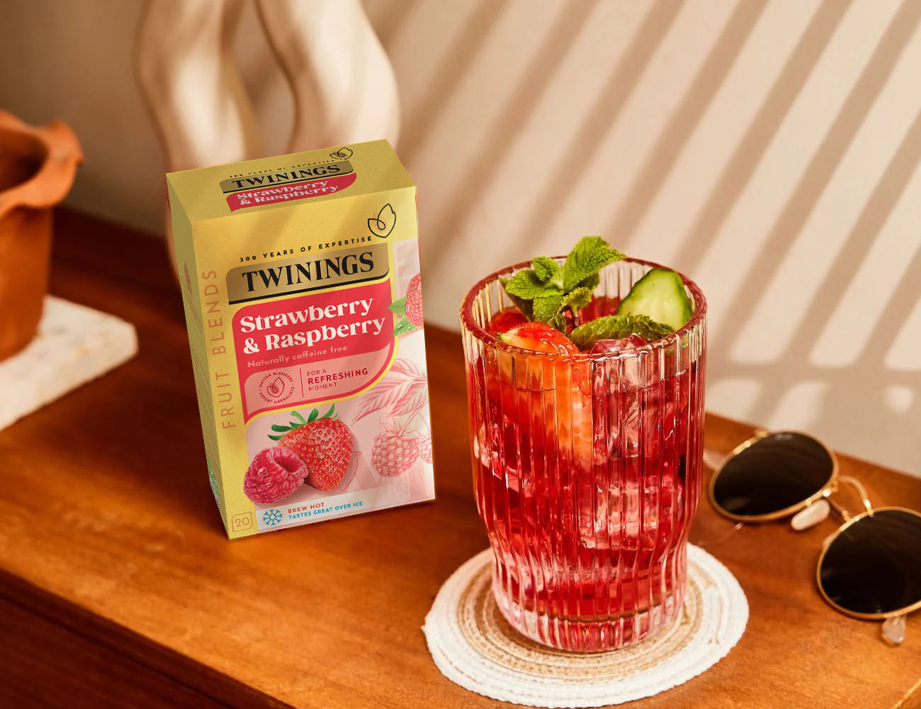 Strawberry & Raspberry Spritz
