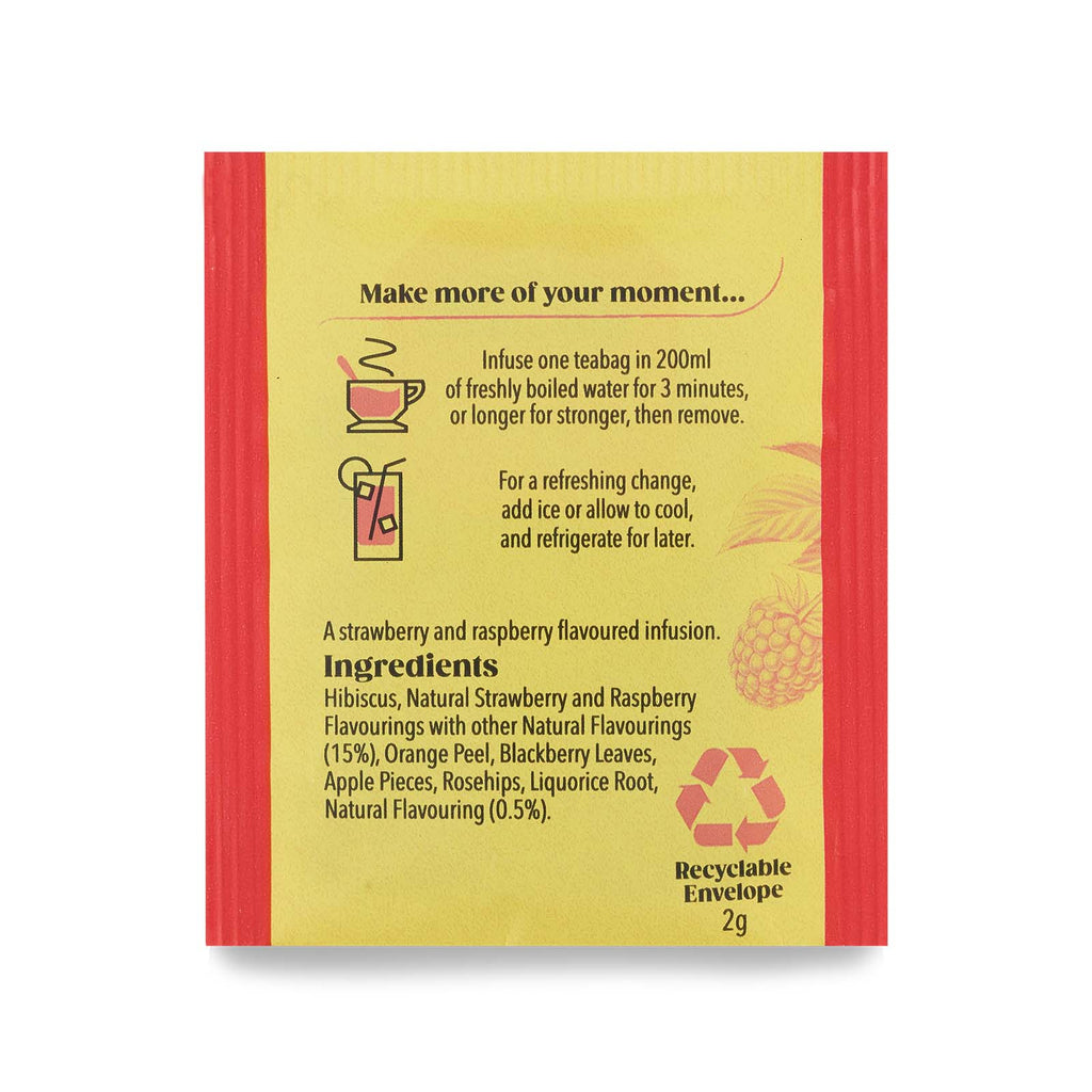 Strawberry & Raspberry - 20 Tea Bags