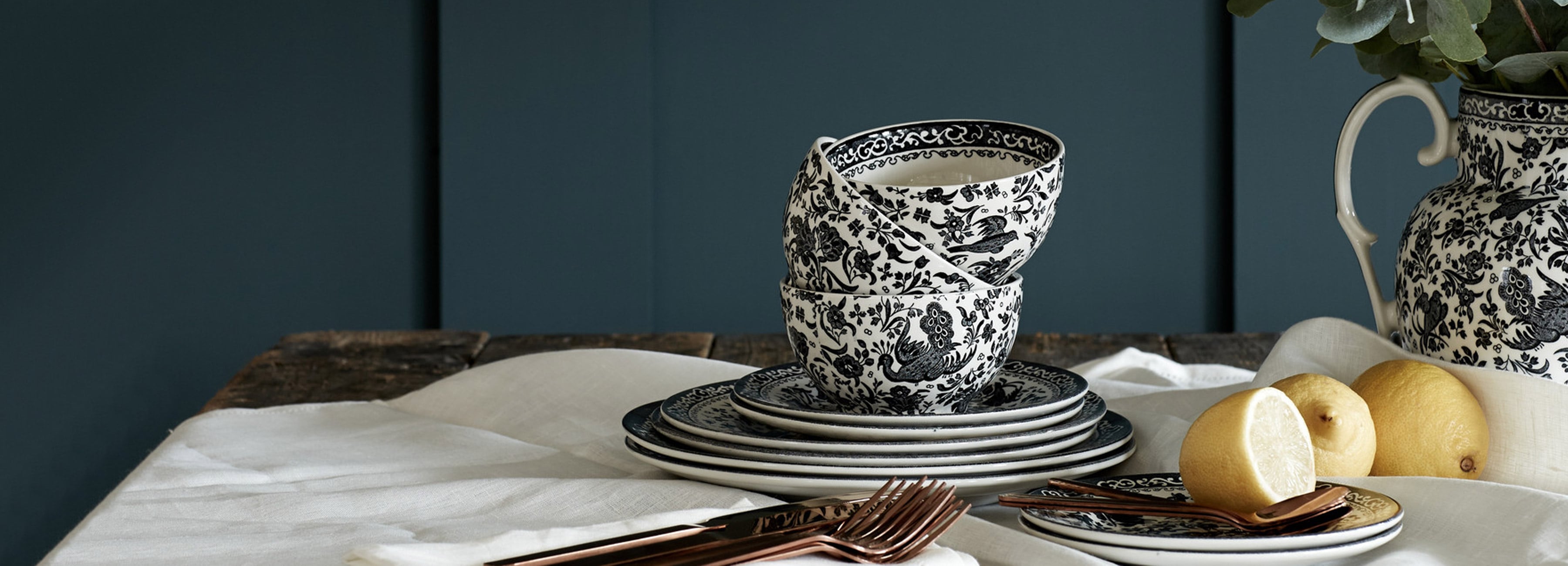Tea Cup Sets Banners Desktop