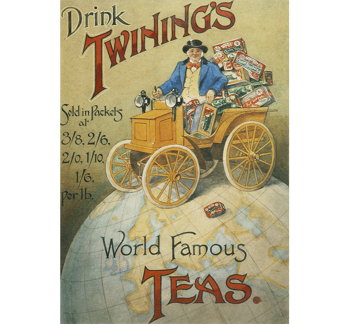 Twinings first print advert