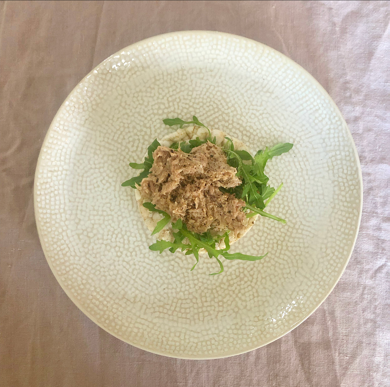 Rice Cake Tuna