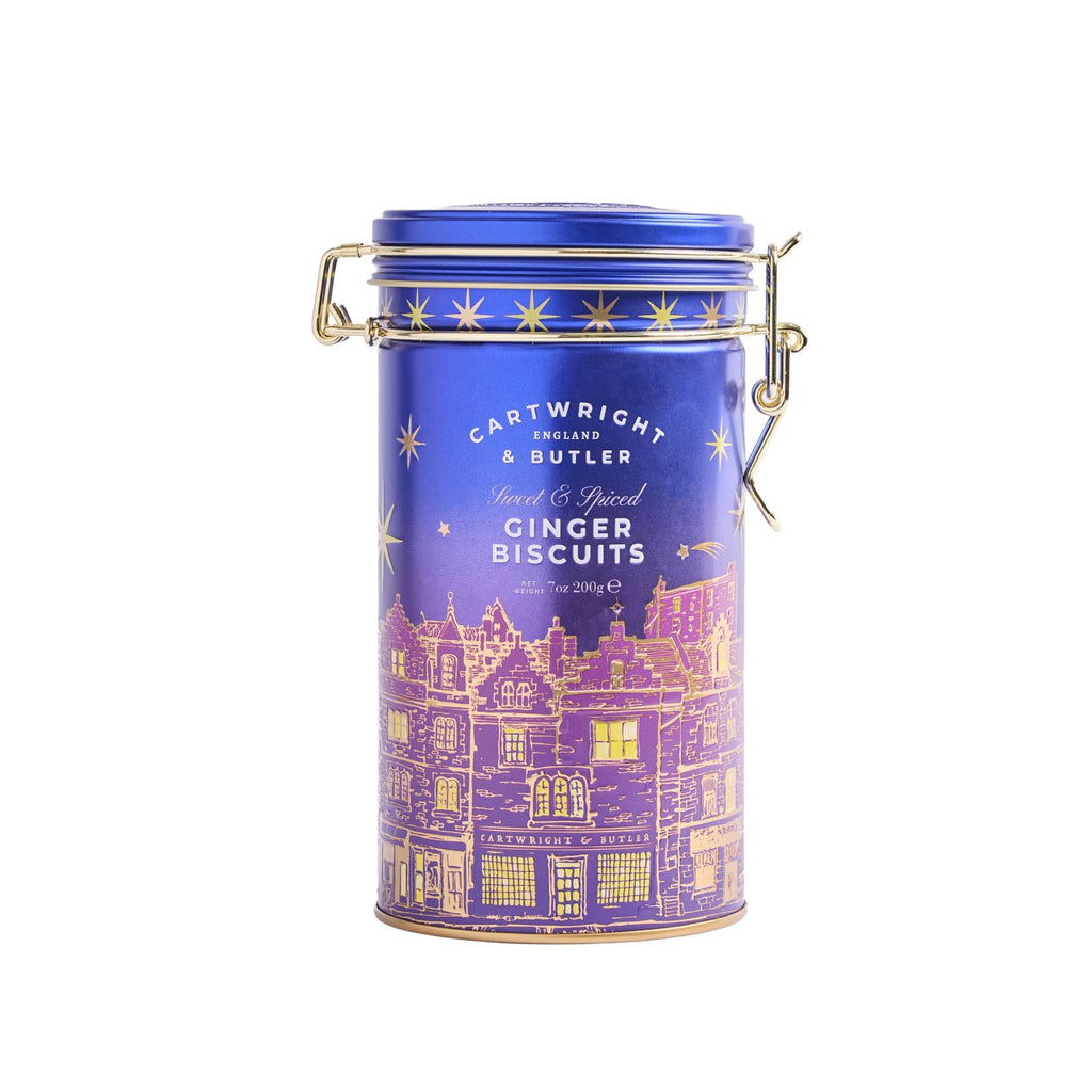 Cartwright & Butler Night Before Christmas Stem Ginger Biscuits in Tin