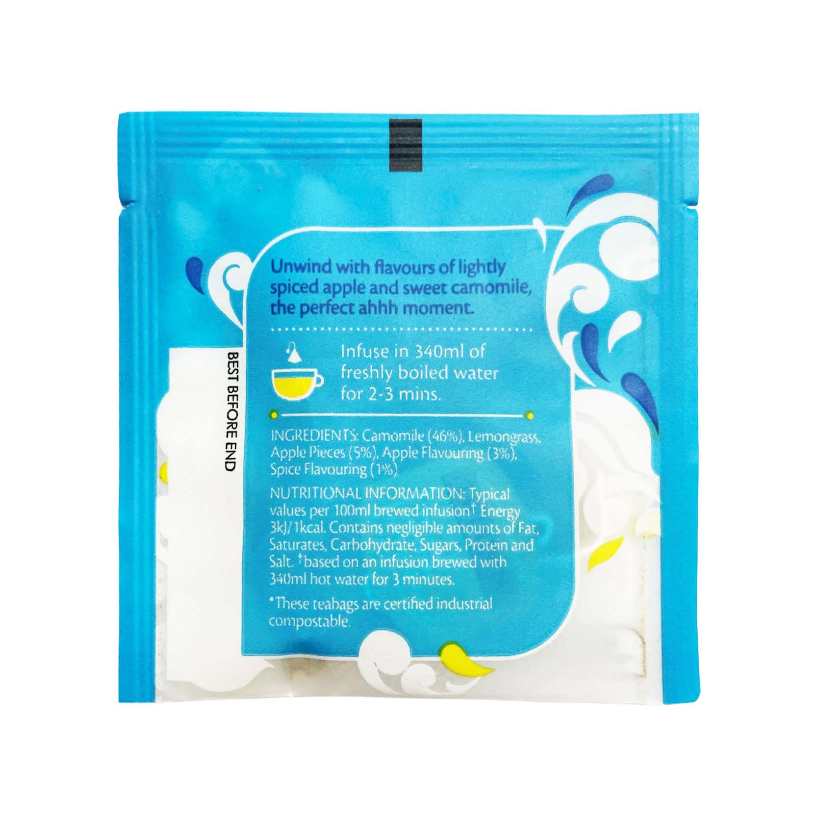 Unwind Spiced Apple & Camomile Loose Leaf Pyramid - Single Envelope