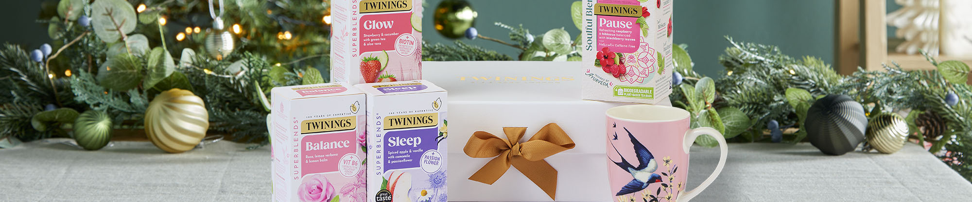 Wellness Tea Gift Set Banners Desktop