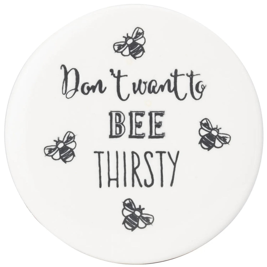 The English Tableware Company Bee Happy Mug & Coaster Set