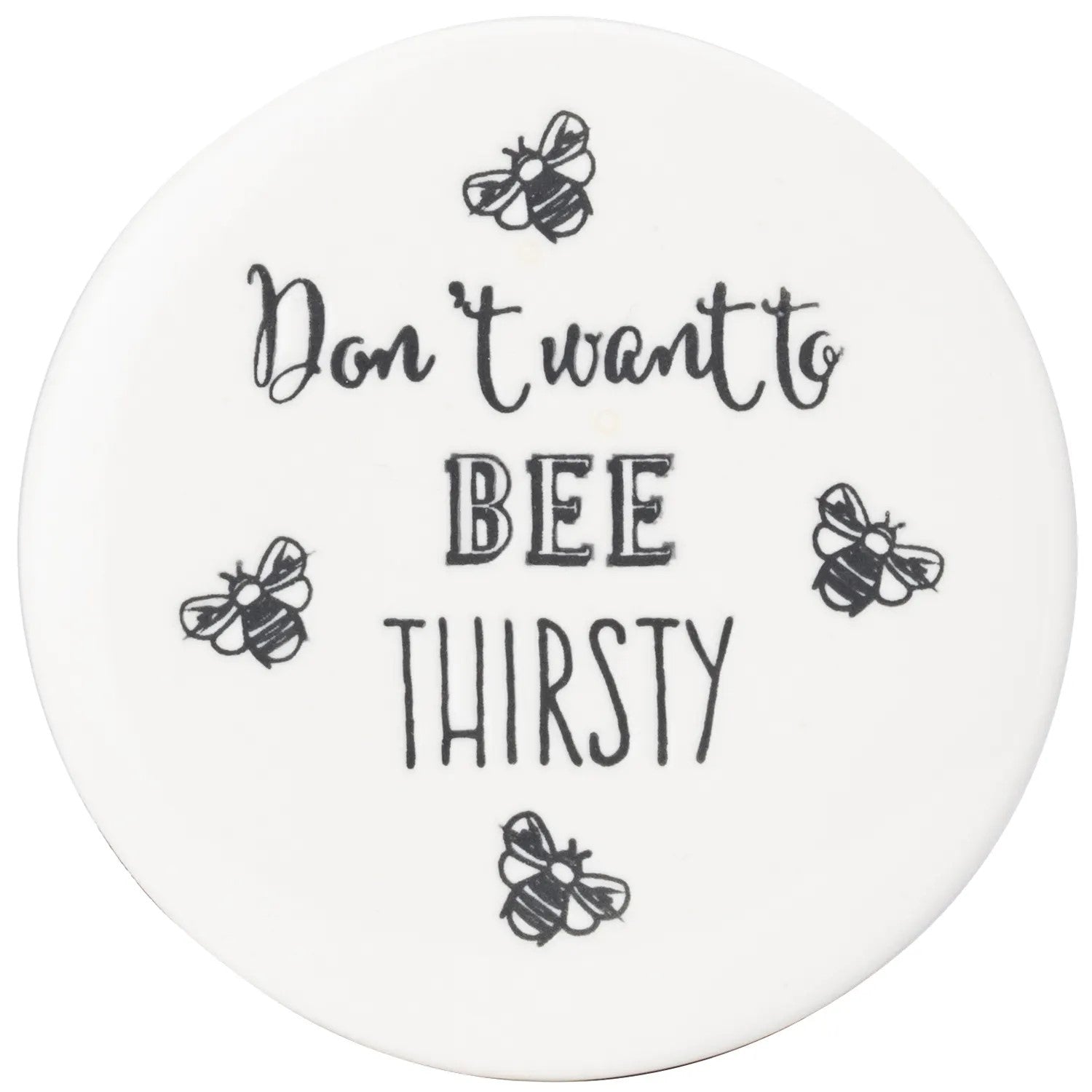 The English Tableware Company Bee Happy Mug & Coaster Set