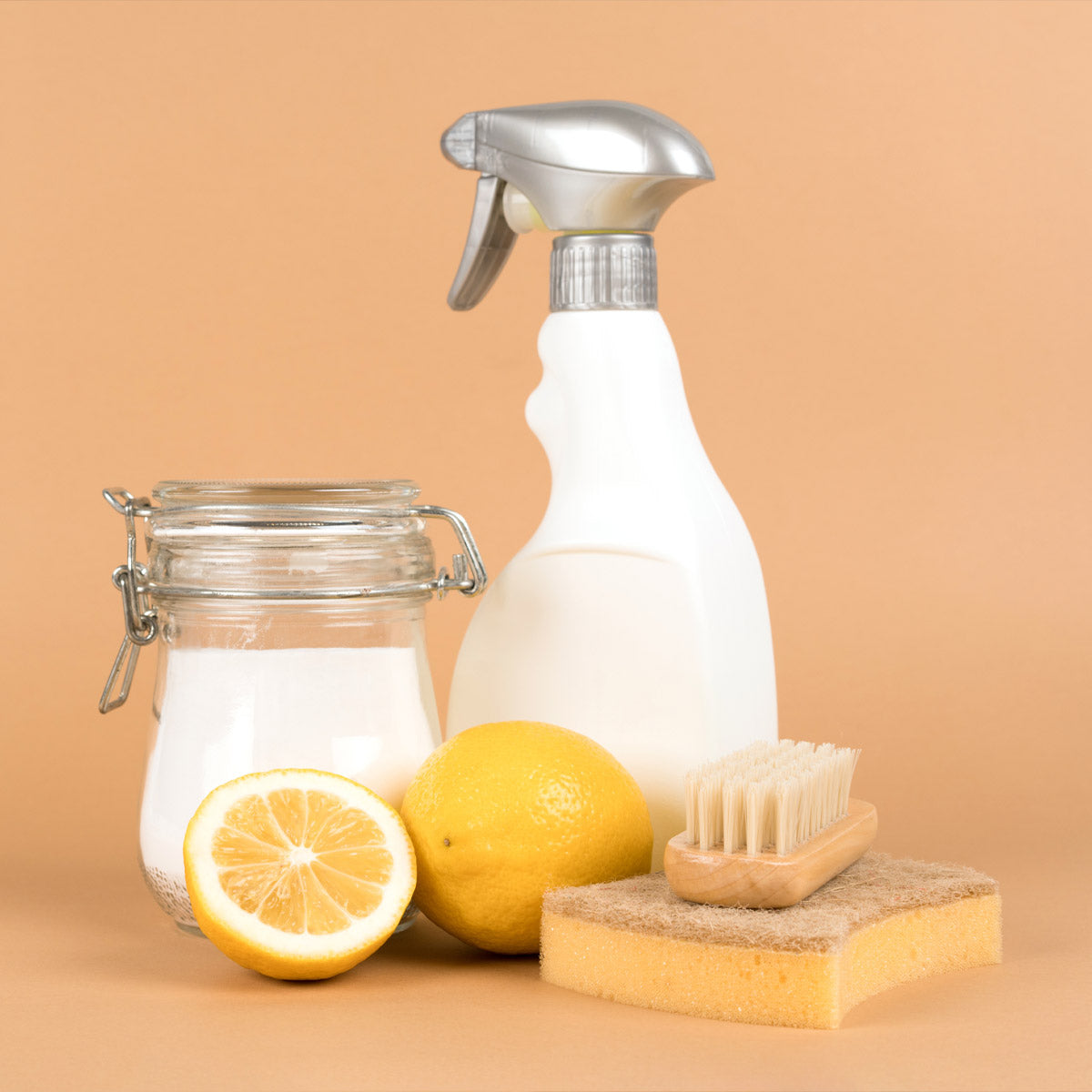 Homemade cleaner lemon