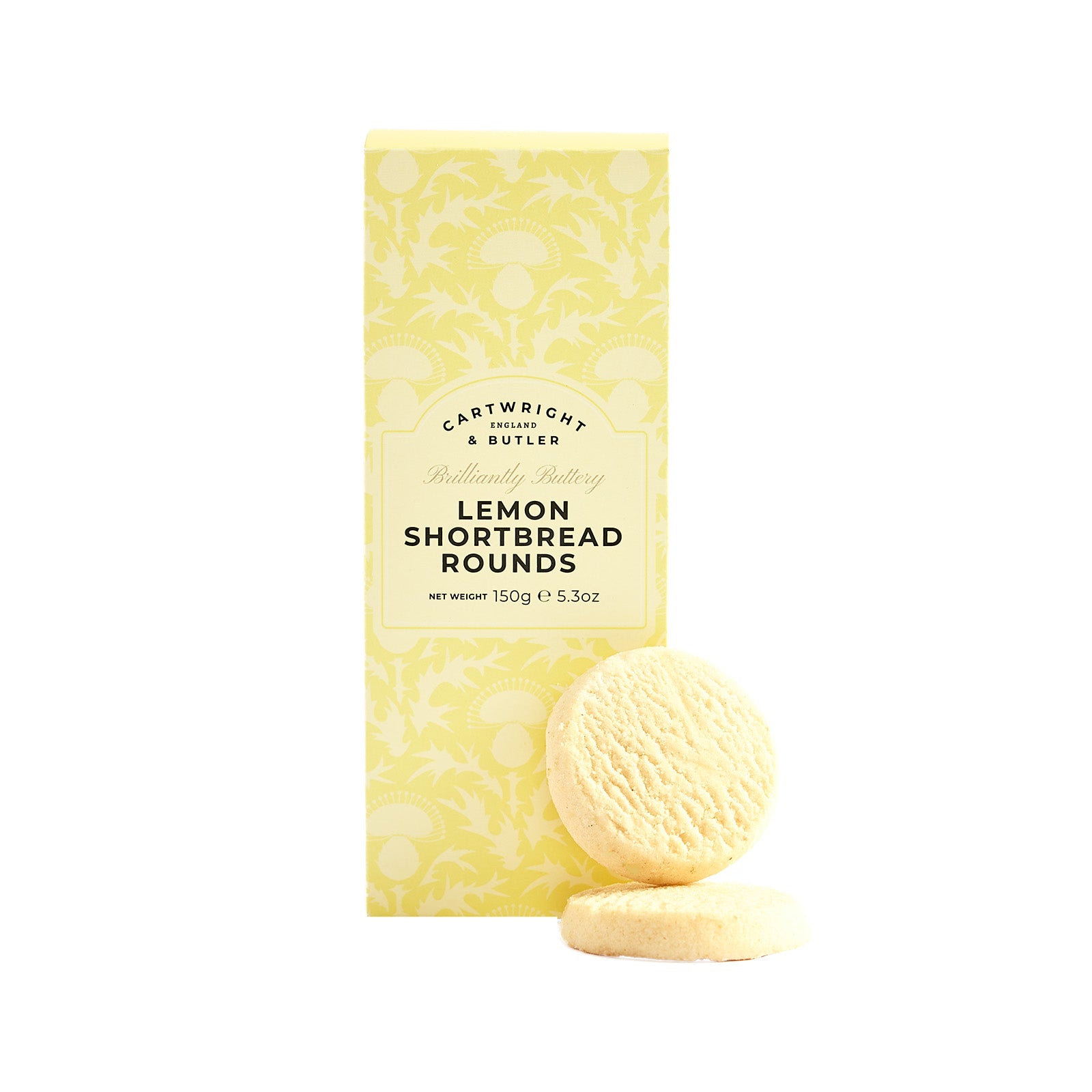 Cartwright & Butler Lemon Shortbread Rounds
