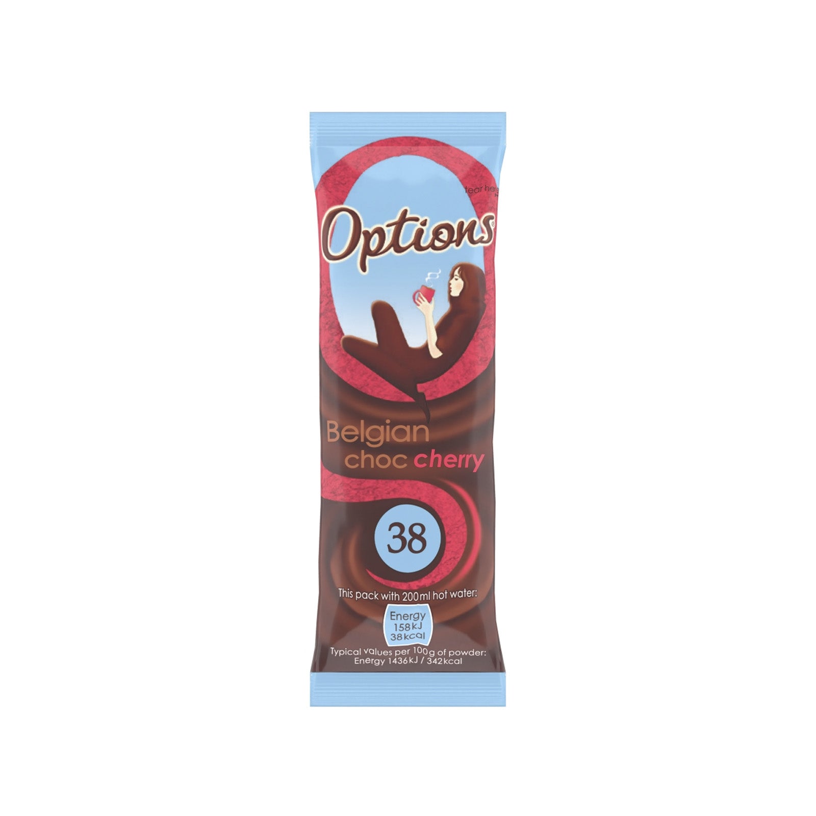 Options Belgian Choc Cherry - Sachet – Twinings