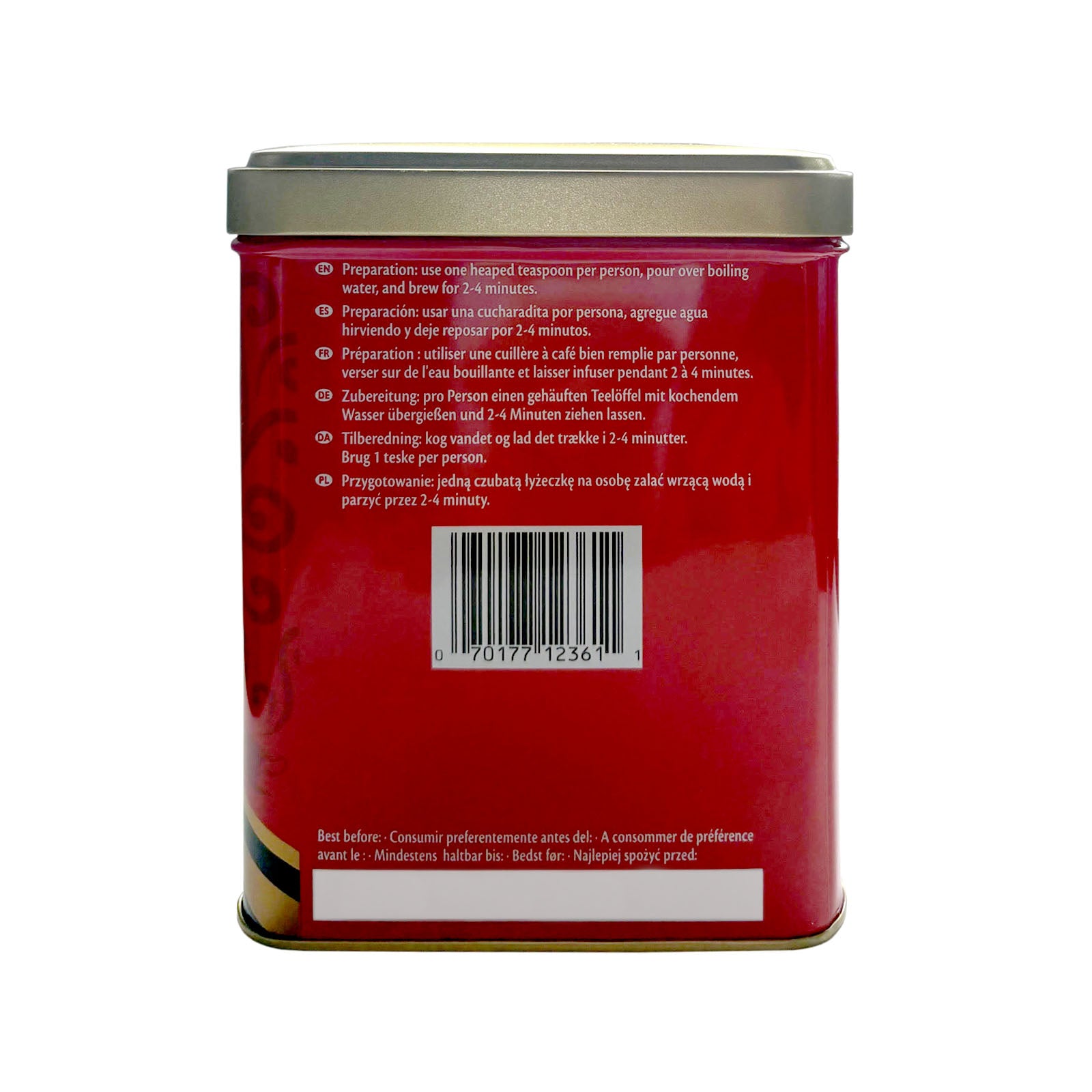 English Breakfast Loose Tea Caddy - 500g Loose Tea