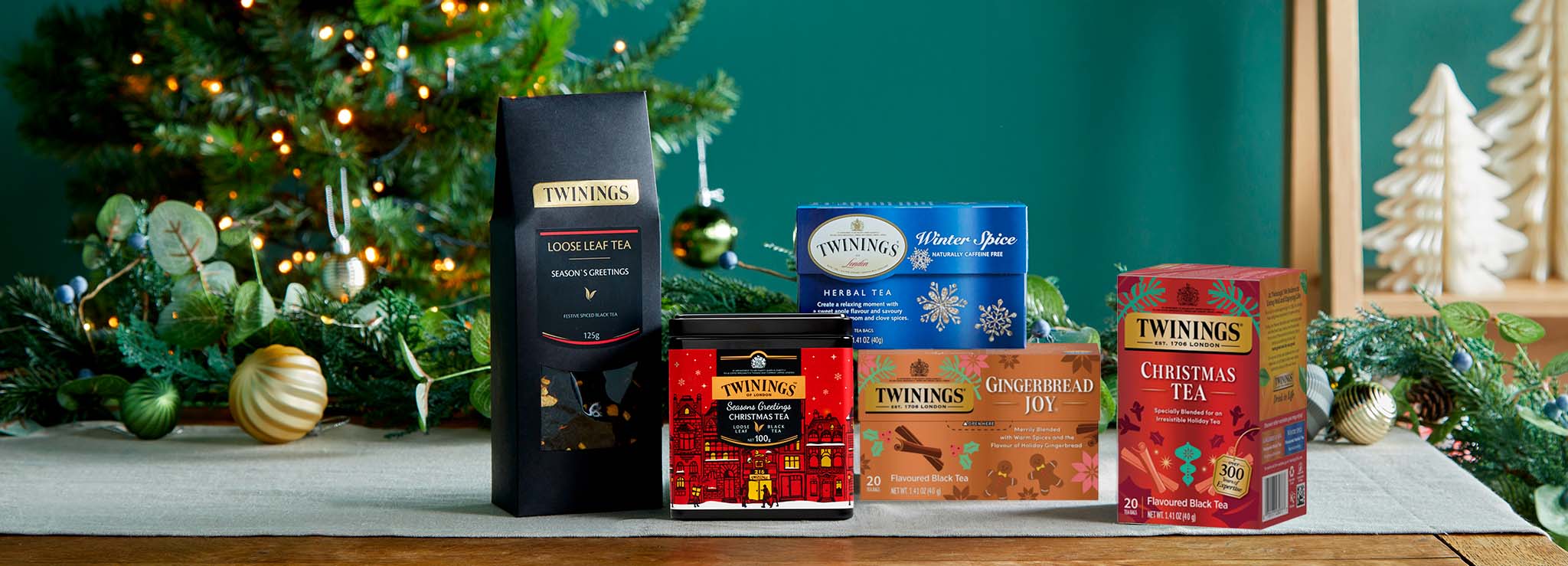 Discover Twinings Christmas Teas