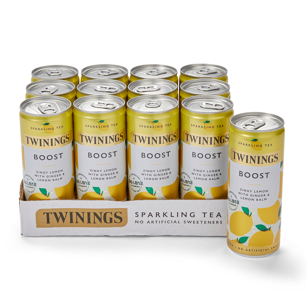 Twinings Sparkling Tea Boost 12 Pack