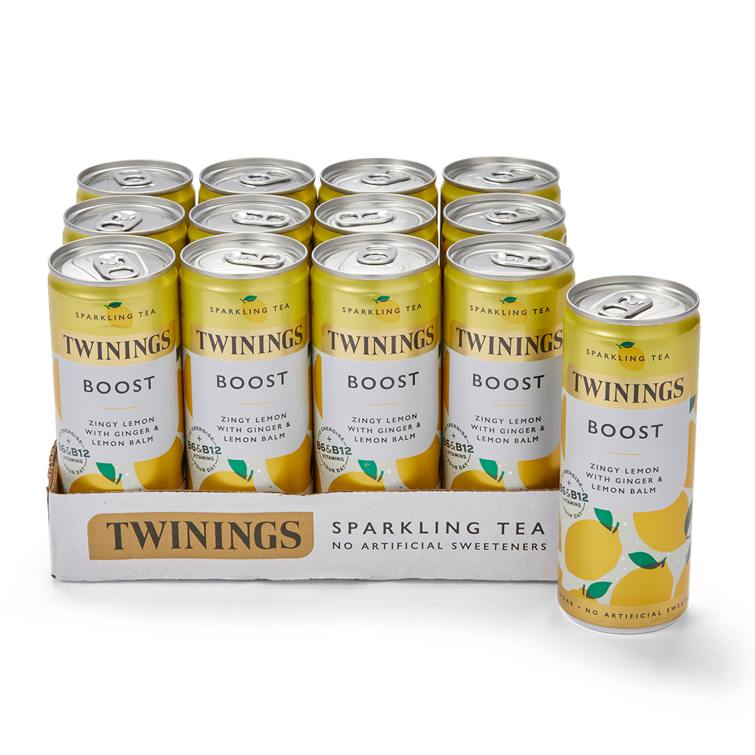 Twinings Sparkling Tea Boost 12 Pack