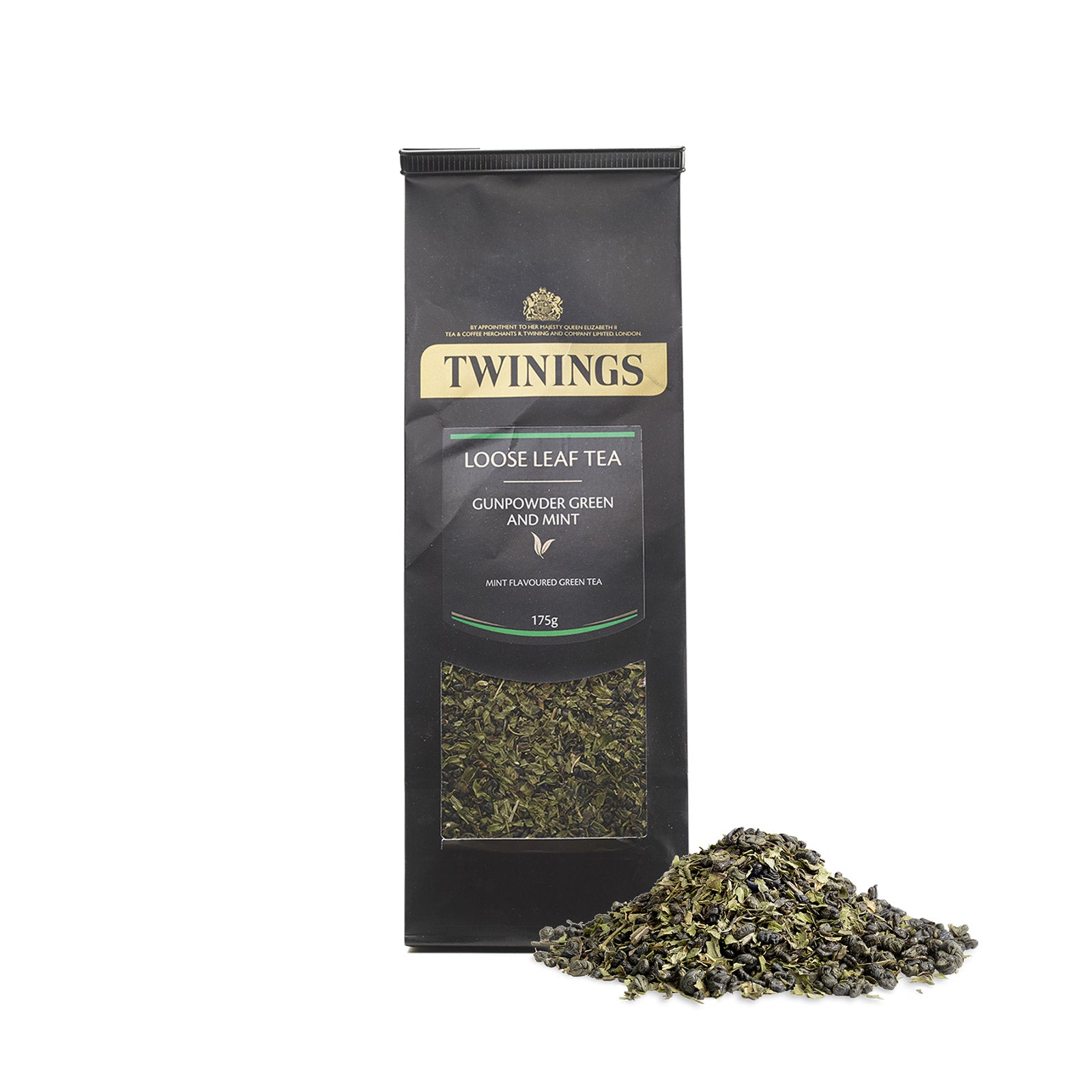 Tea Gun Twinings Gunpowder Green & Mint - 175g Loose Leaf Tea