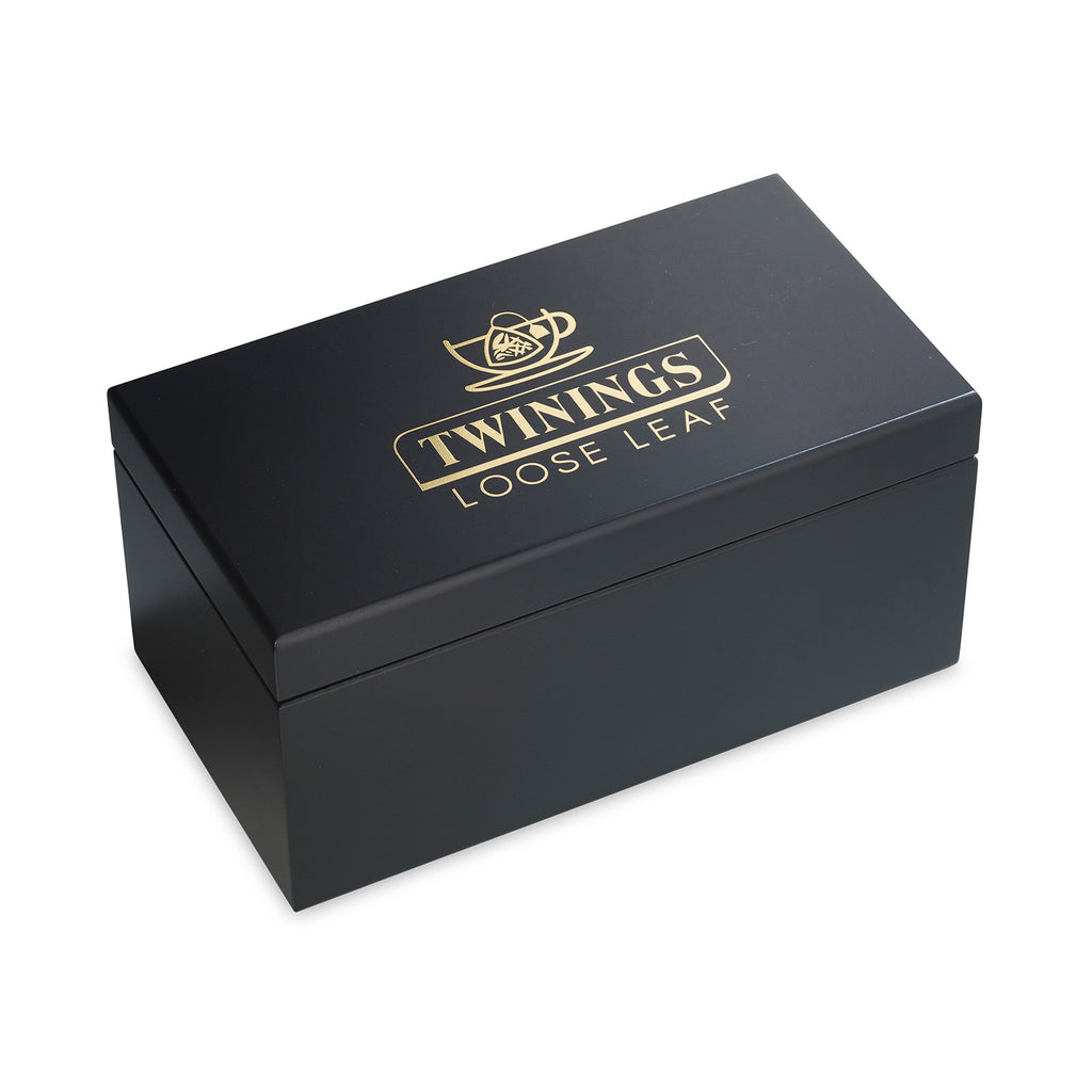 Loose Leaf Pyramid Tea Box - 2 Compartment Empty