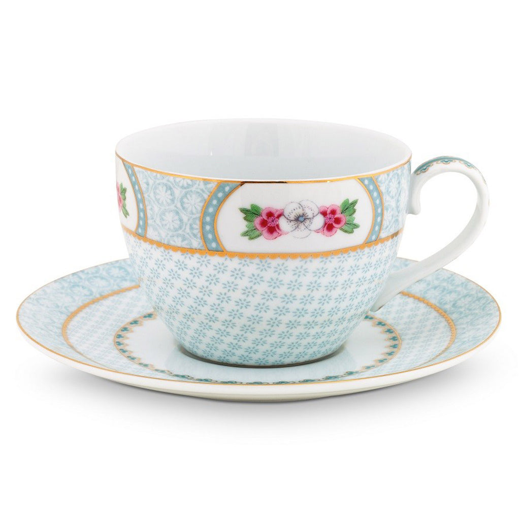 Pip Studio Blushing Birds Cup & Saucer - White