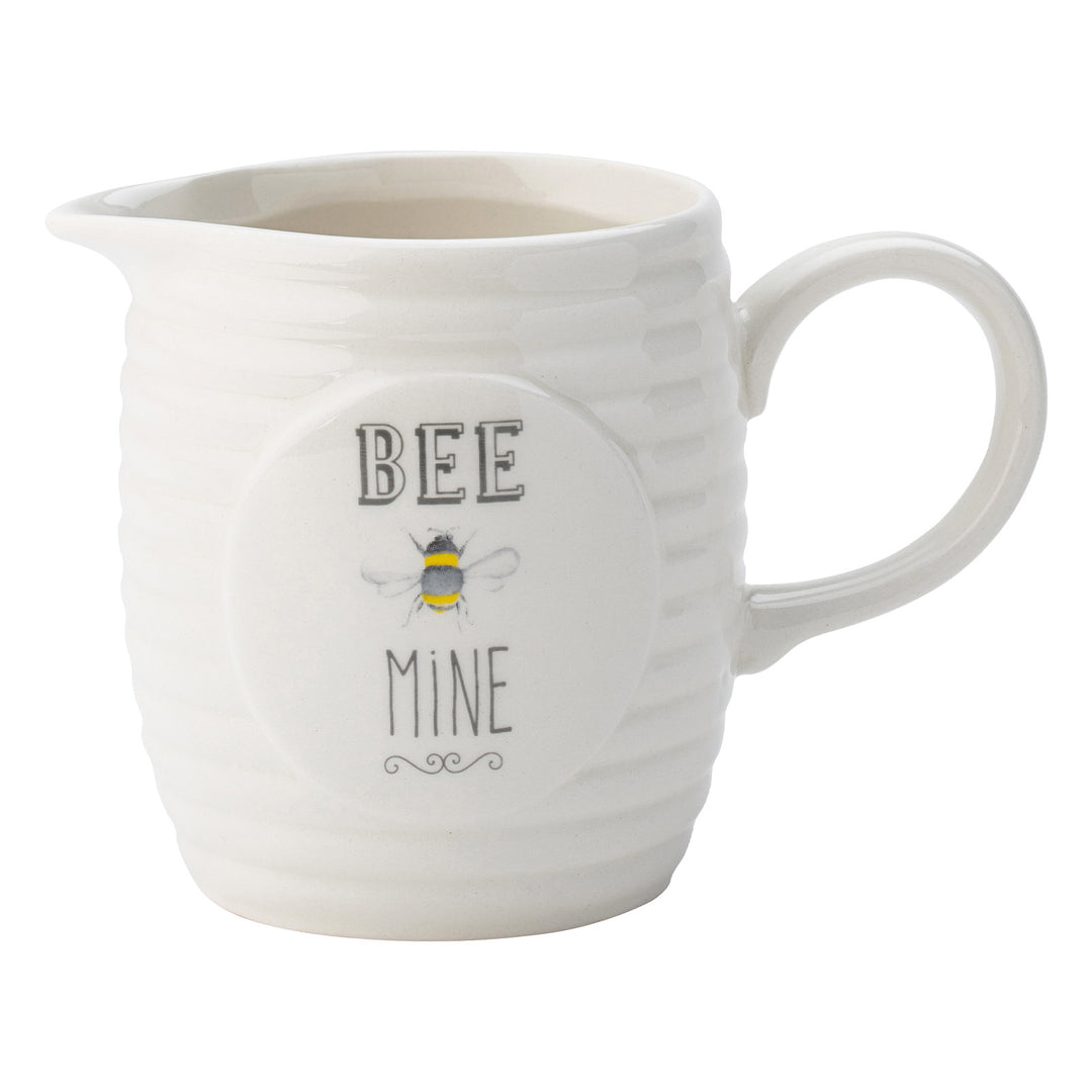 The English Tableware Company Bee Happy Milk Jug White Twinings