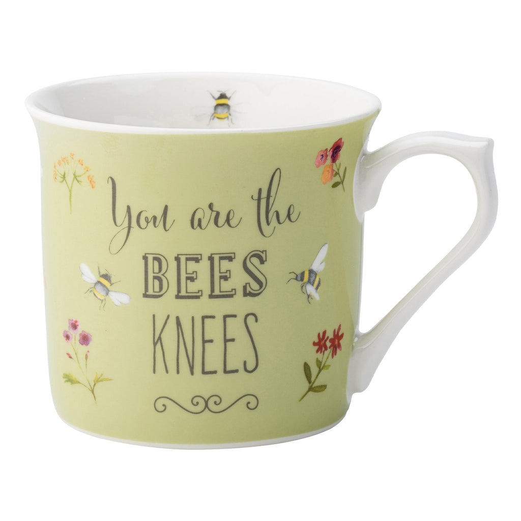 The English Tableware Company Bee Happy Mug - Green