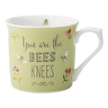 The English Tableware Company Bee Happy Mug - Green