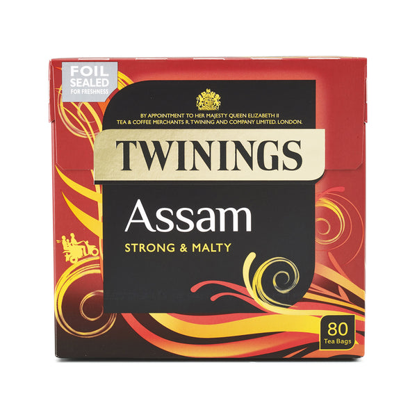 Twinings Assam Bold Black Tea Bags Tea 80 Pack | Woolworths