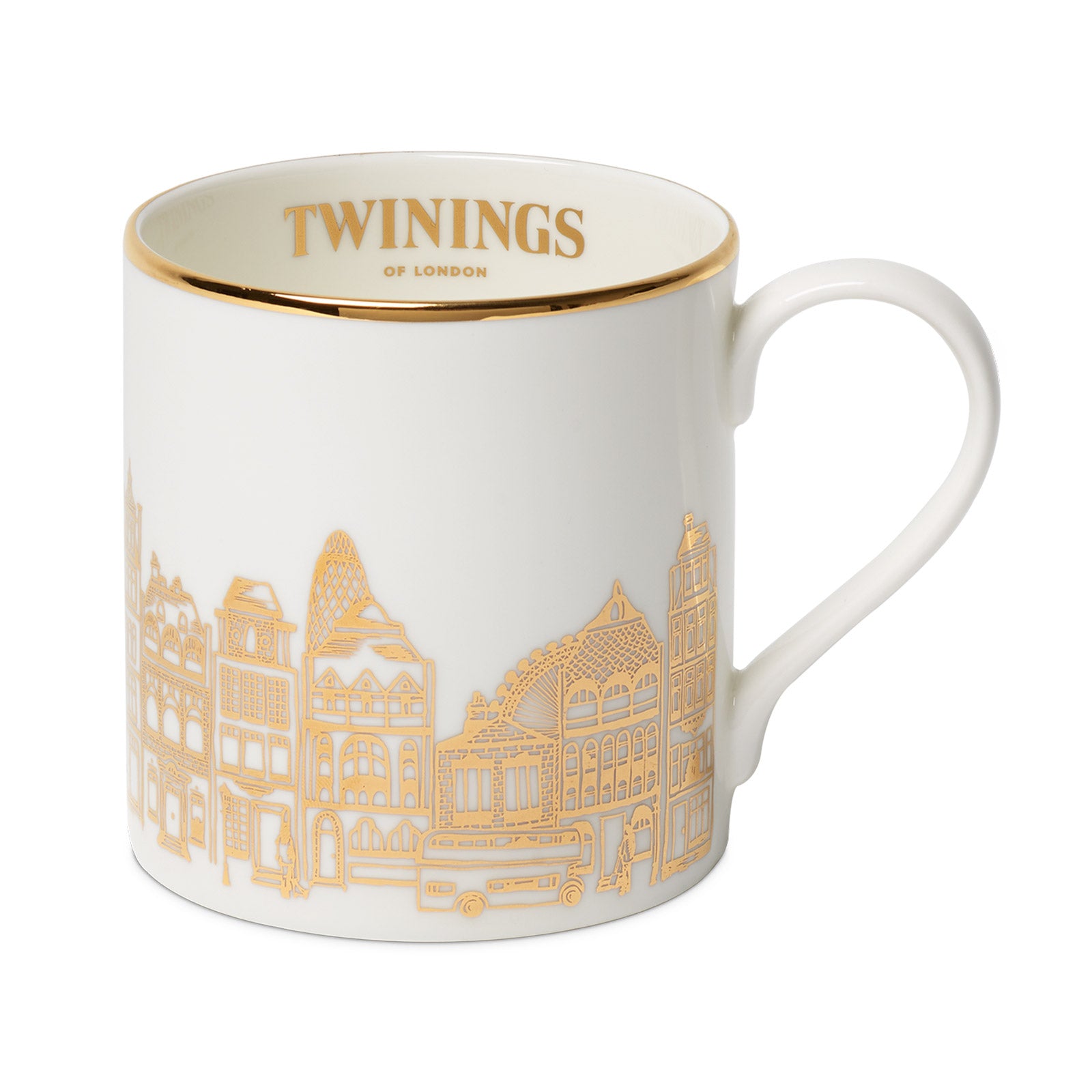 Twinings 216 Strand Mug - Gold Edge