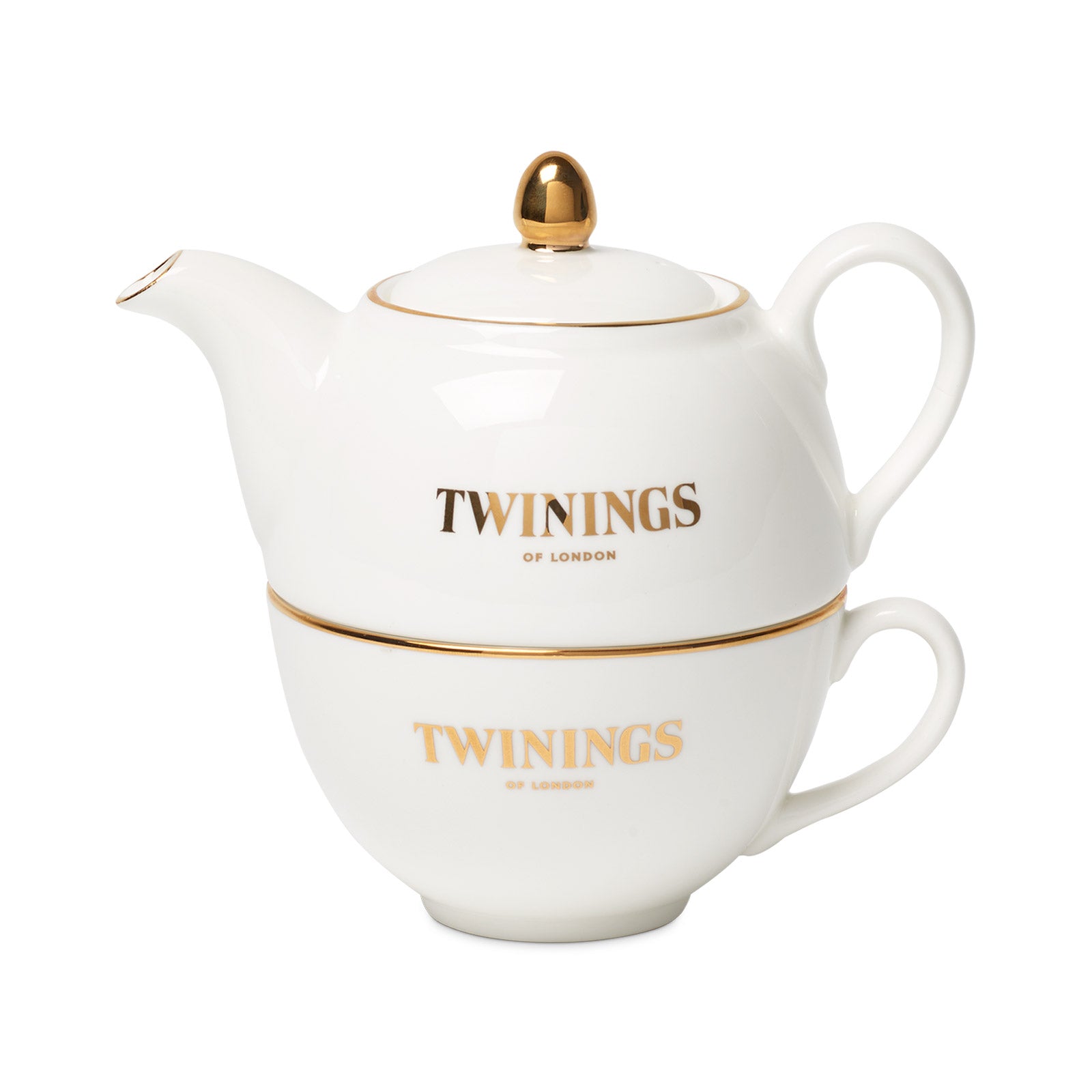 Twinings 216 Strand Tea for One - Gold Edge