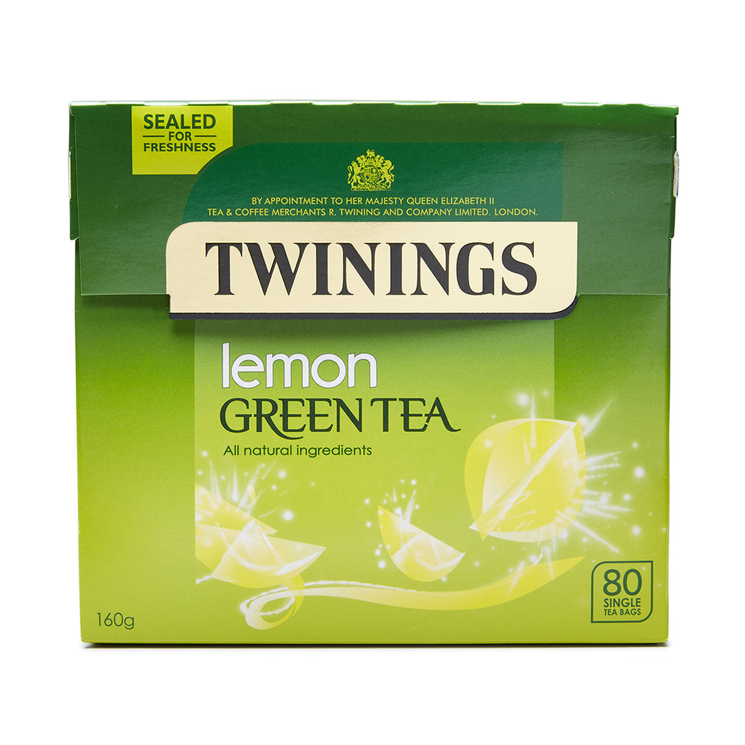 Twinings Green Tea & Lemon - 80 Tea Bags