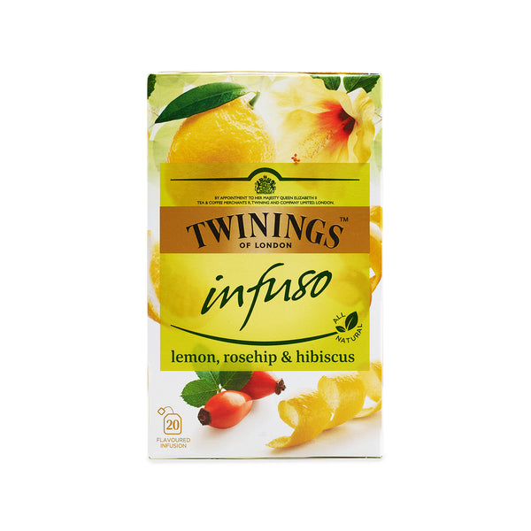 Twinings Lemon, Rosehip Hibiscus 20 Envelopes