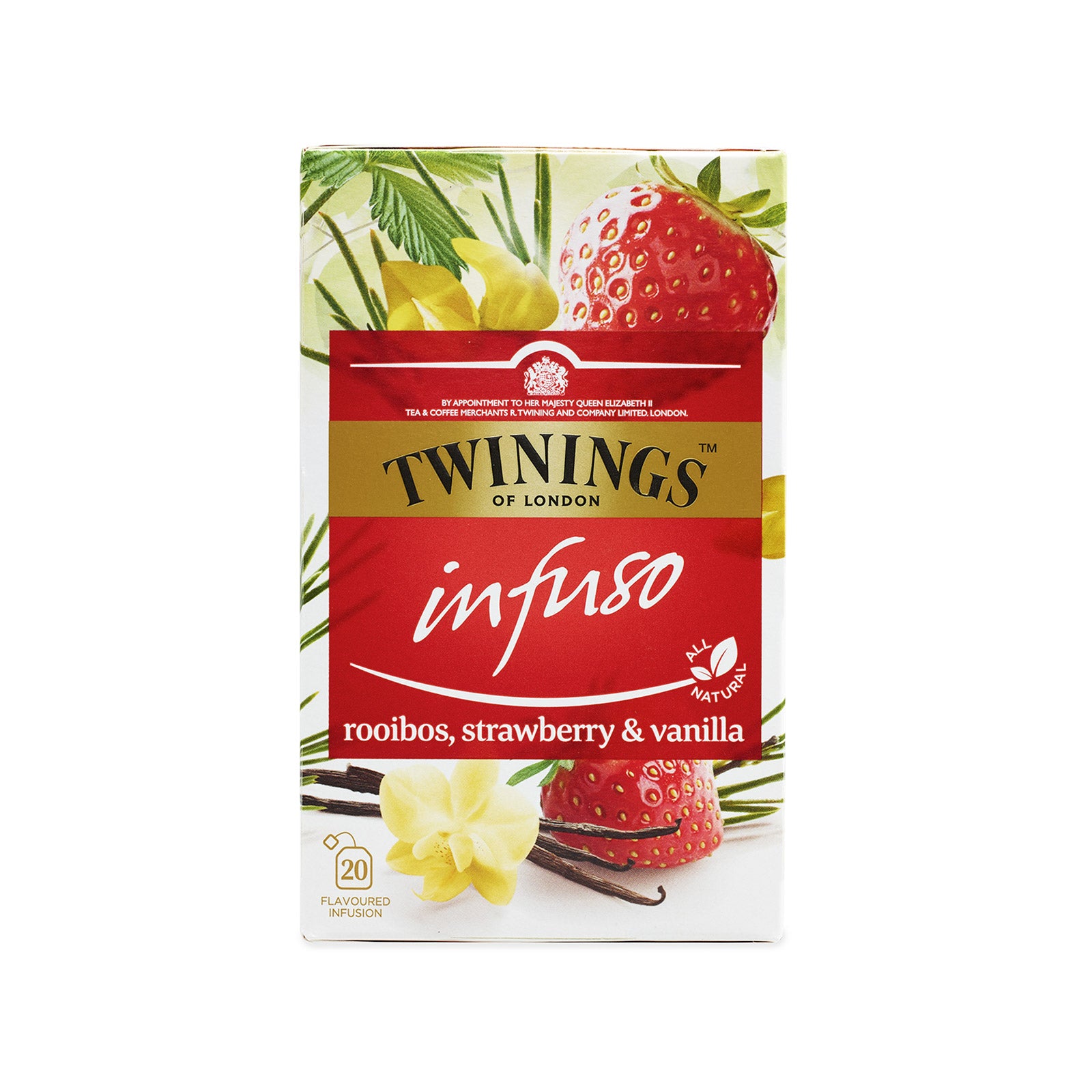 Rooibos, Strawberry & Vanilla - 20 Envelopes