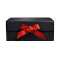 Twinings Small Black Gift Box with Red Ribbon - Empty