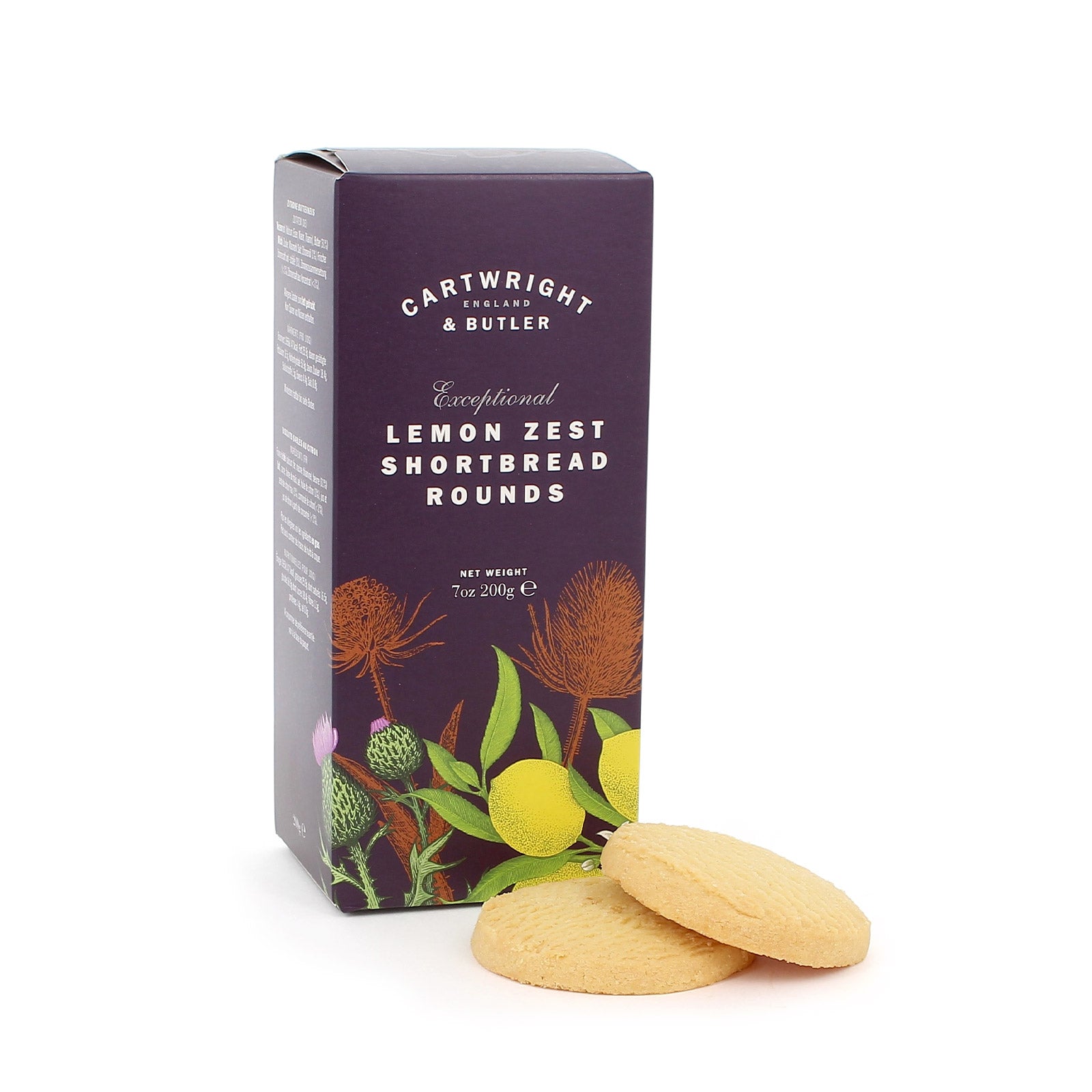 Cartwright & Butler Lemon Shortbread Rounds