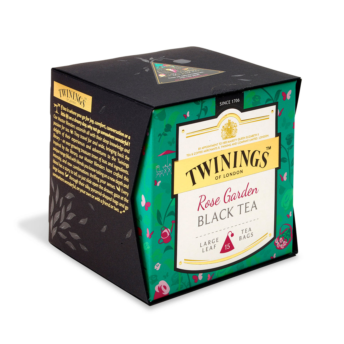 Discovery Collection Rose Garden Black Tea - 15 Pyramid Tea Bags – Twinings