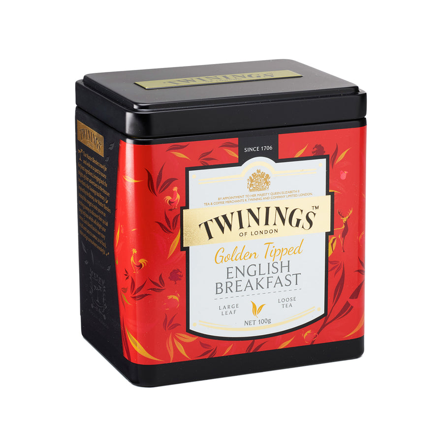 Twinings Discovery Golden Tipped English Breakfast 100g Loose