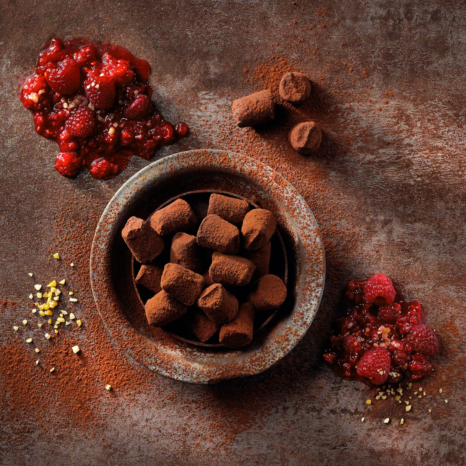 Monty Bojangles Berry Bubbly Cocoa Dusted Truffles