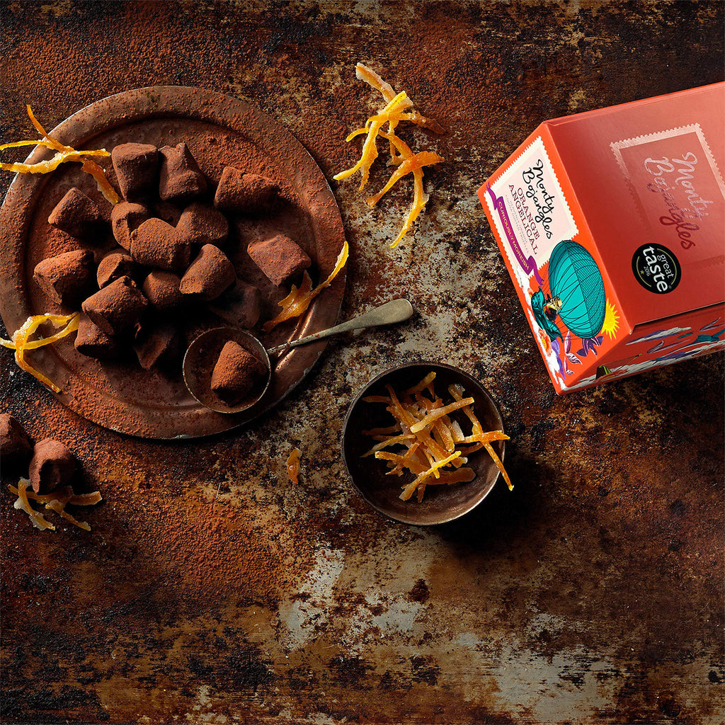 Monty Bojangles Orange Angelical Cocoa Dusted Truffles