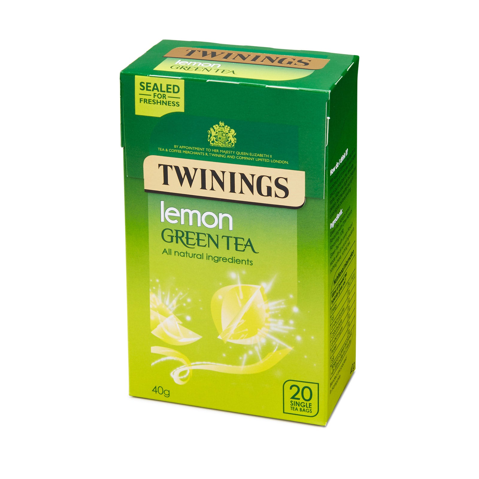 Twinings Green Tea & Lemon - 20 Tea Bags