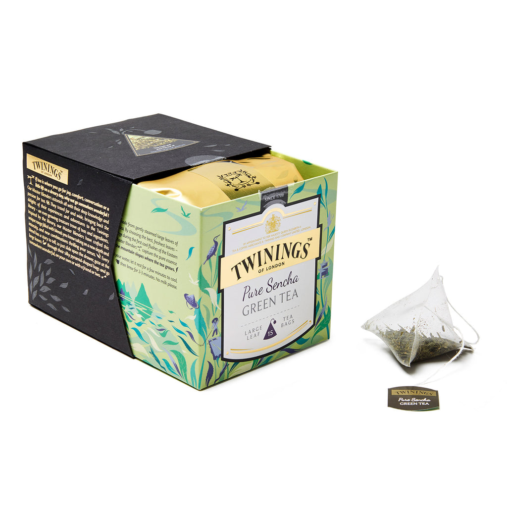 Discovery Collection Pure Sencha Green Tea - 15 Pyramid Tea Bags
