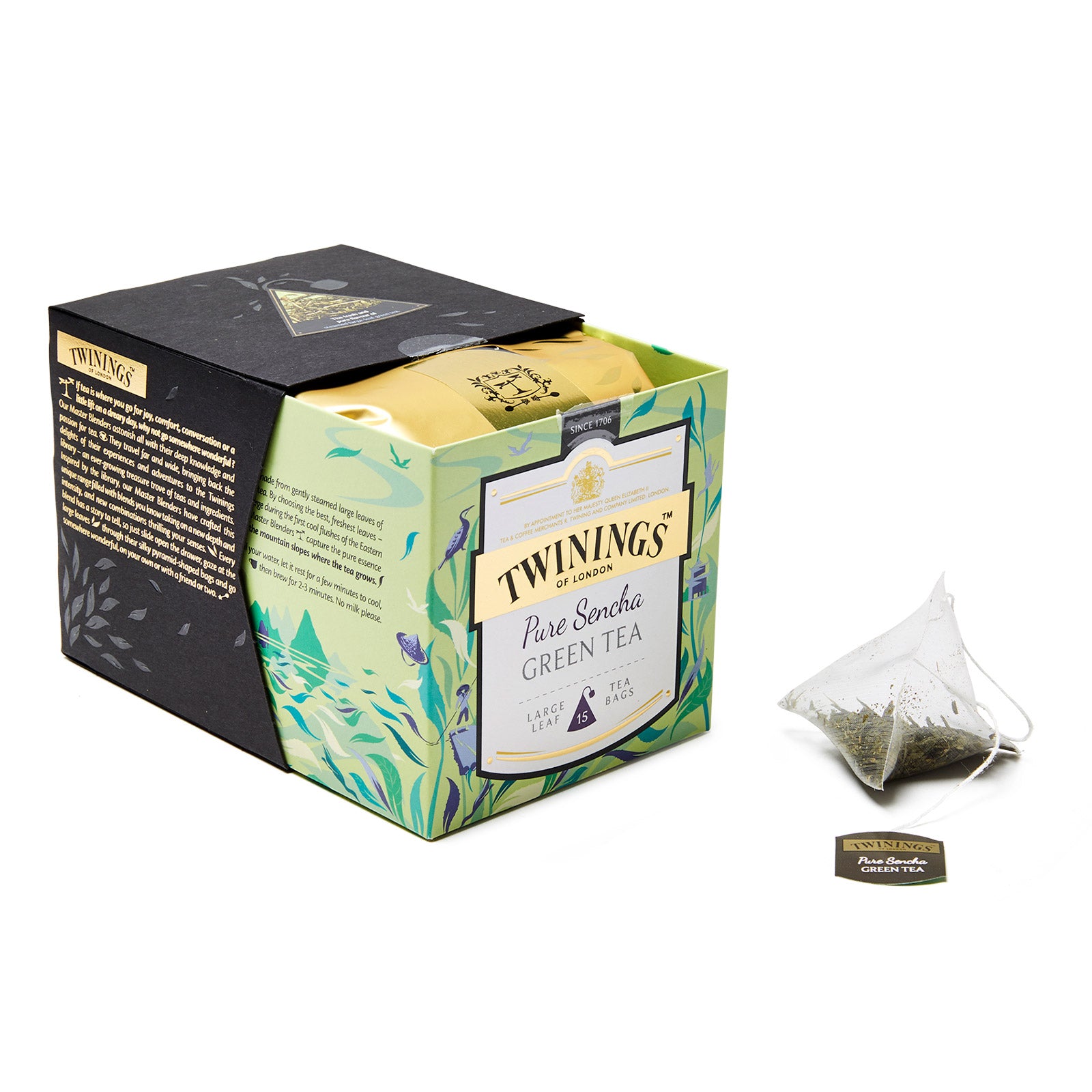 Discovery Collection Pure Sencha Green Tea - 15 Pyramid Tea Bags