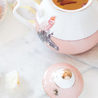 Yvonne Ellen Zebra & Parrot Teapot