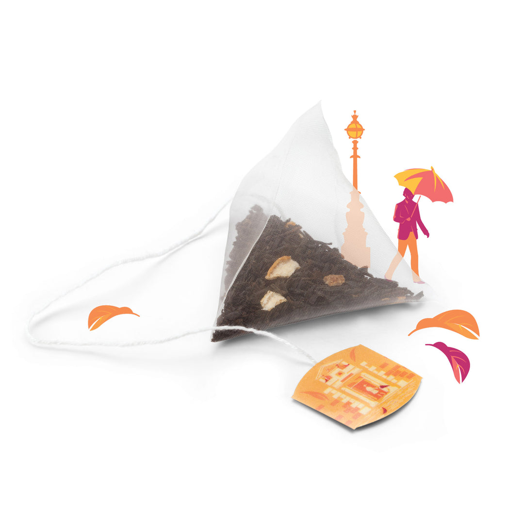 Twinings Discovery Collection London Strand Earl Grey 15 Pyramid Tea Bags