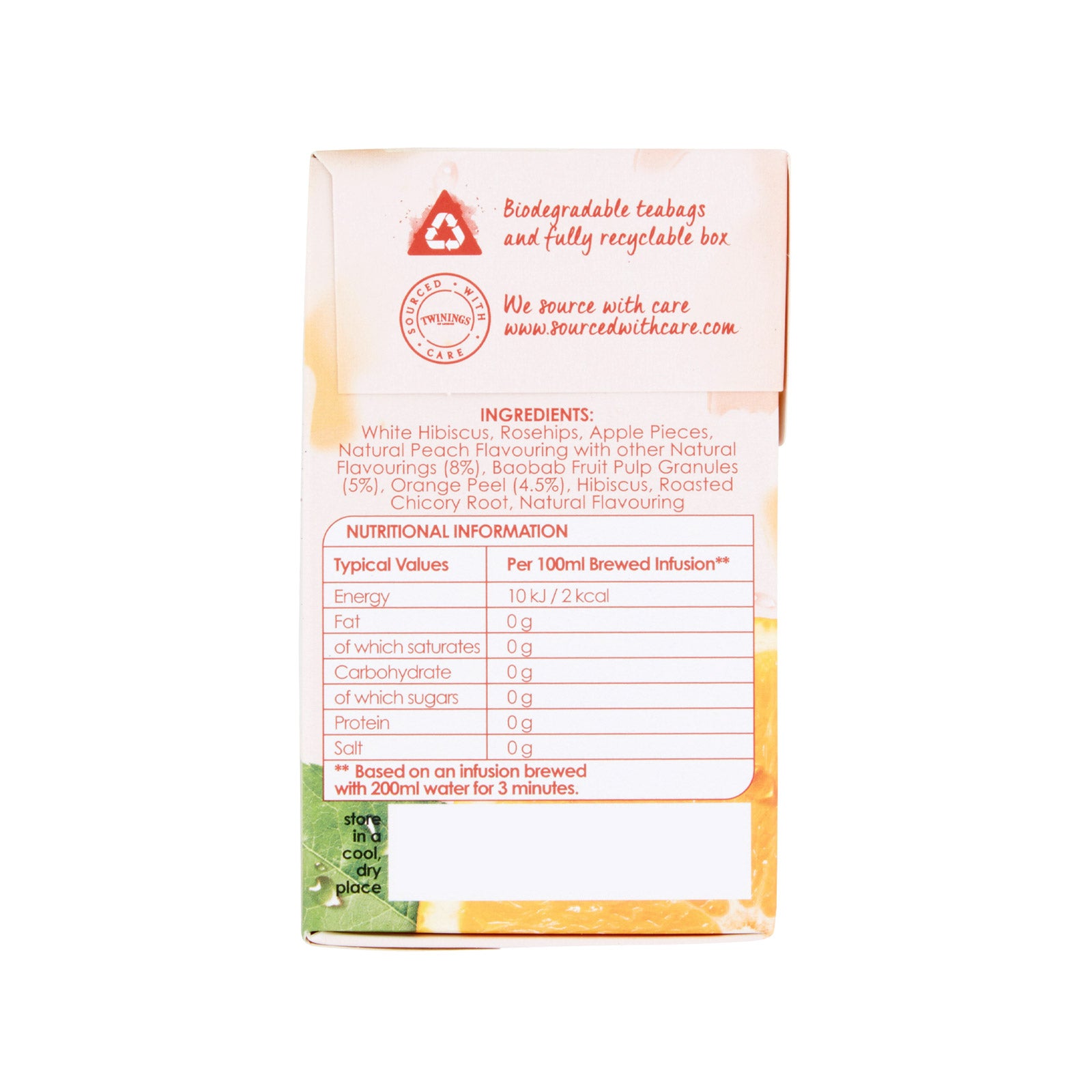 Peach & Orange - 20 Tea Bags