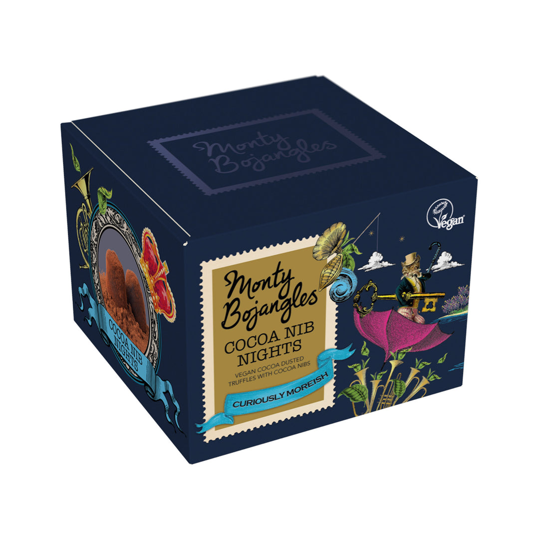 Monty Bojangles Vegan Cocoa Dusted Truffle Tower Twinings