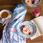Pip Studio Flower Festival Cup & Saucer - Light Blue