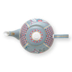 Pip Studio Flower Festival Large 1.6L Teapot - Light Blue