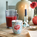 Pip Studio Flower Festival Mug - Light Blue