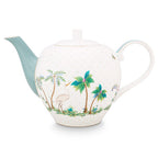 Pip Studio Jolie Dots Large 1.6L Teapot - White & Gold