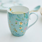 Pip Studio Jolie Flowers Mug - Blue