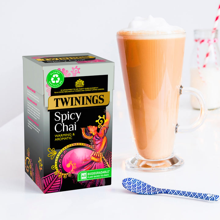 Twinings Spicy Chai 40 Tea Bags