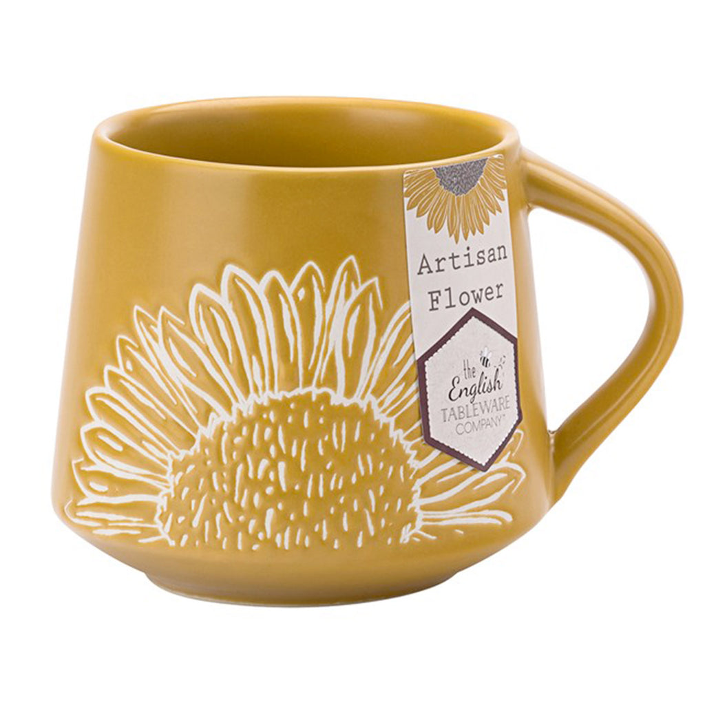 The English Tableware Company Artisan Flower Mug - Yellow