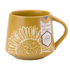 The English Tableware Company Artisan Flower Mug - Yellow